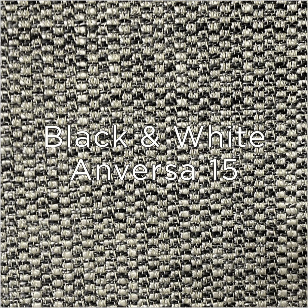 Ricco Swivel Armchair - Black White