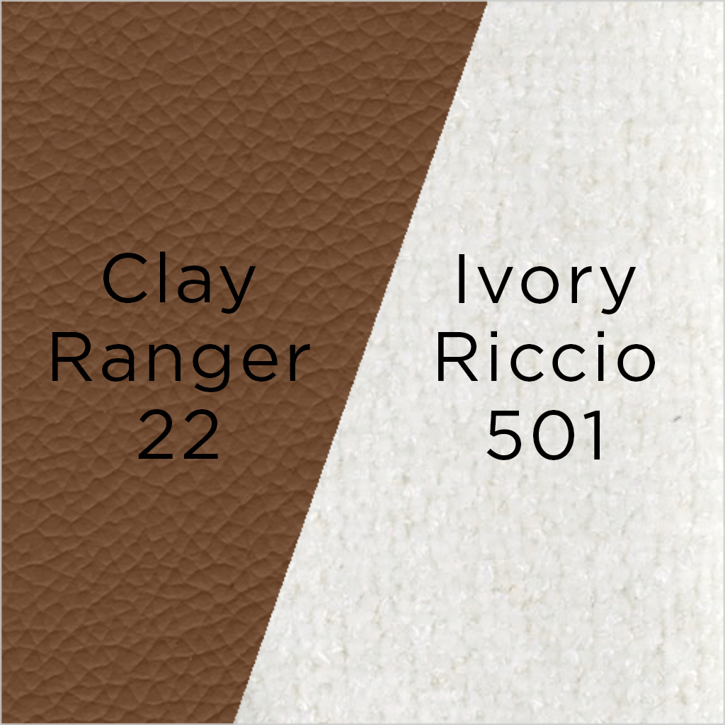 Twist Sectional - Ivory Fabric