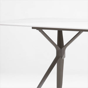 Alta Dining Table - White - Small