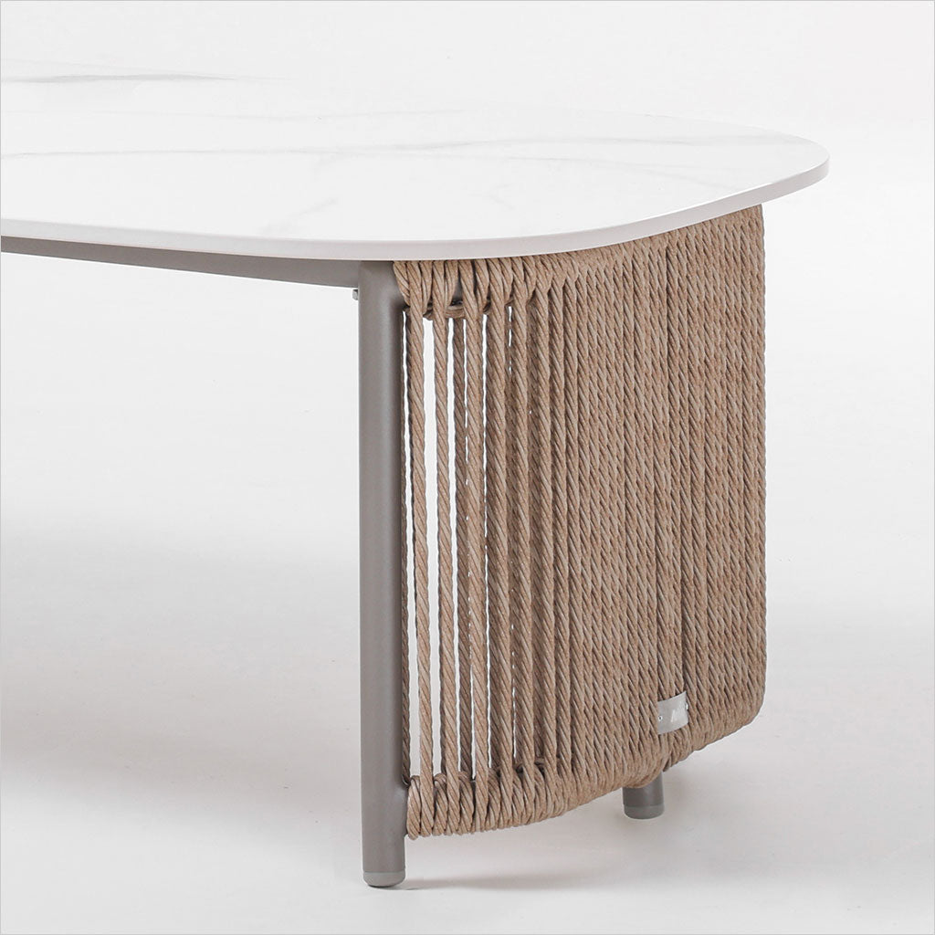 Lotus Rotating Coffee Table - Natural