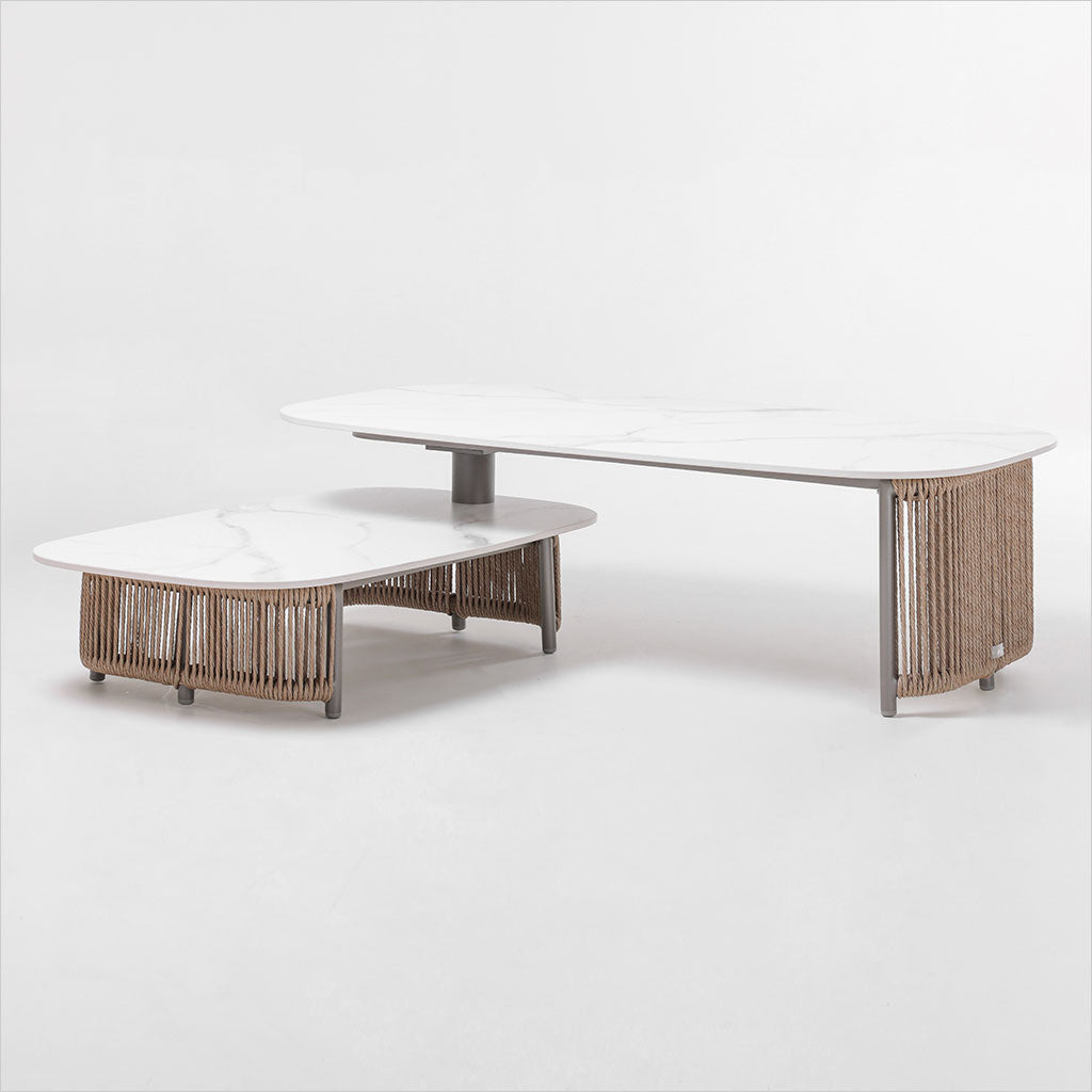 Lotus Rotating Coffee Table - Natural