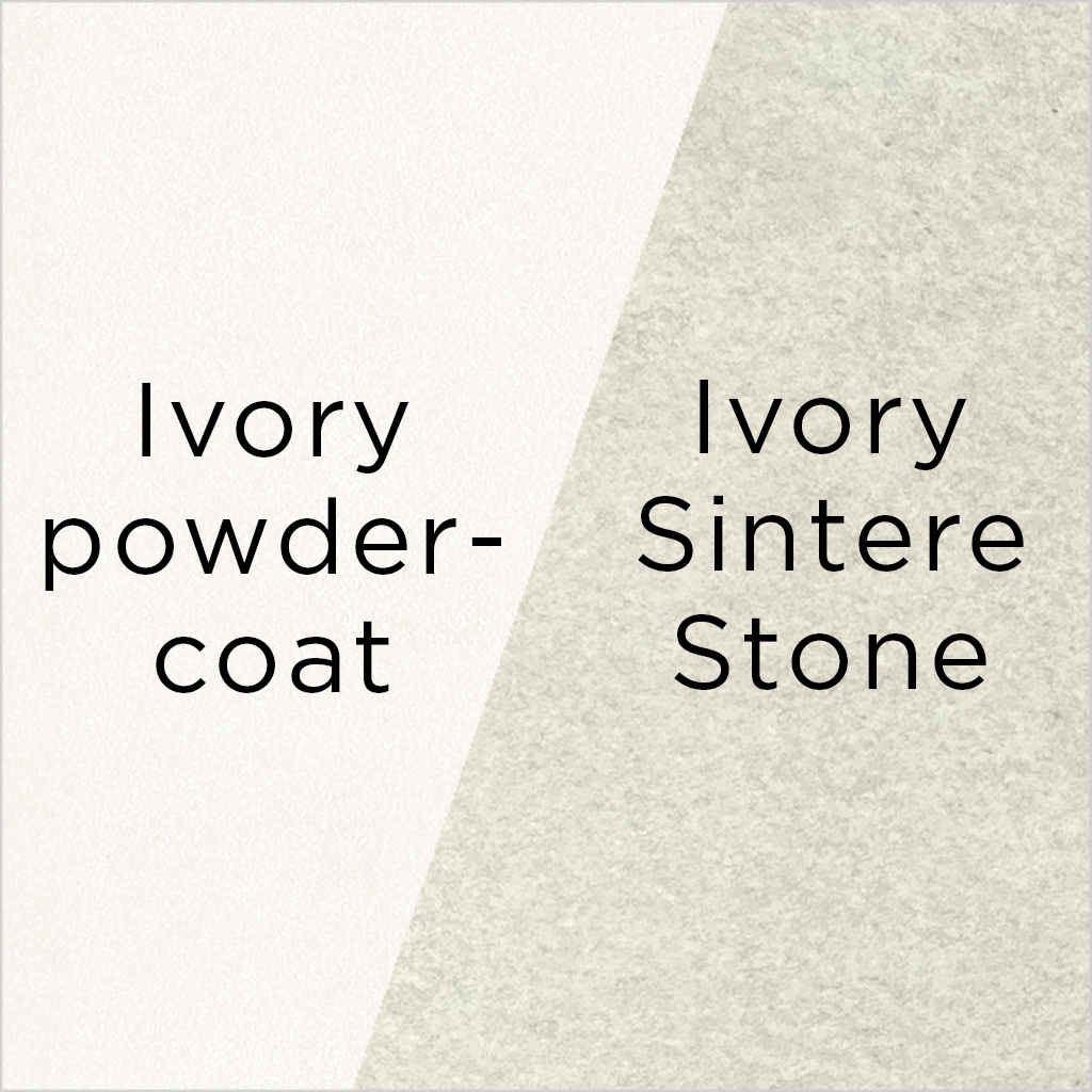 Eva Pedestal Table - Ivory Sintere