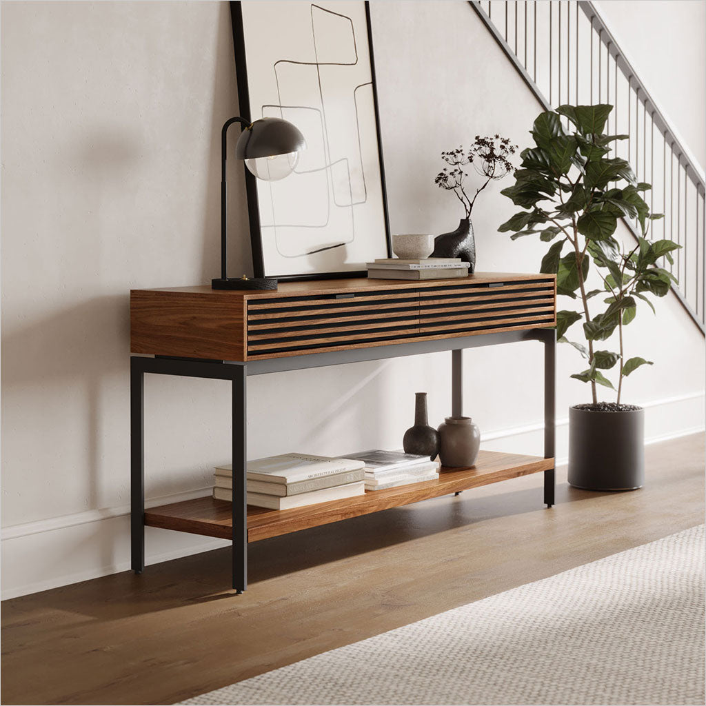 Cora Console Table - Walnut