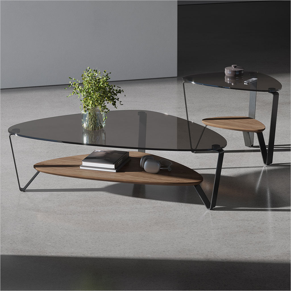 Dino End Table - Walnut