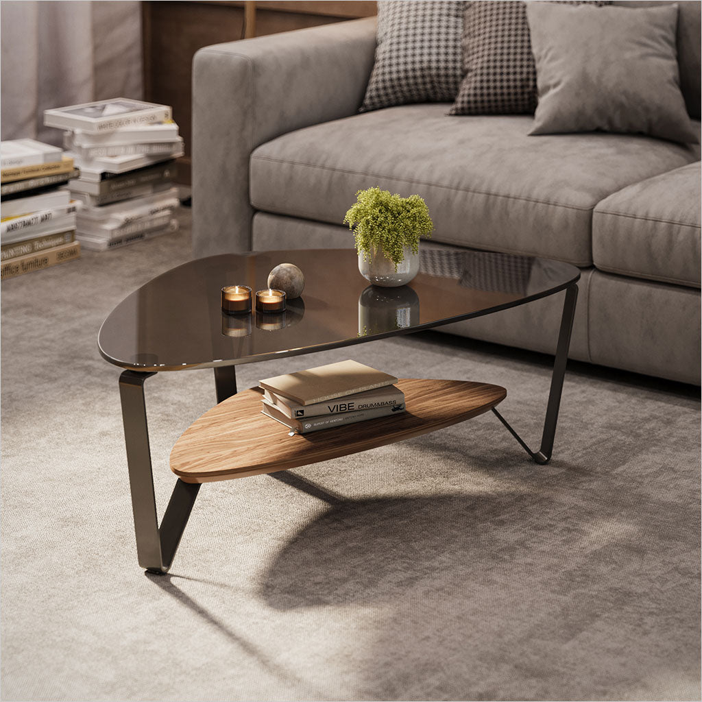 Dino Coffee Table - Walnut