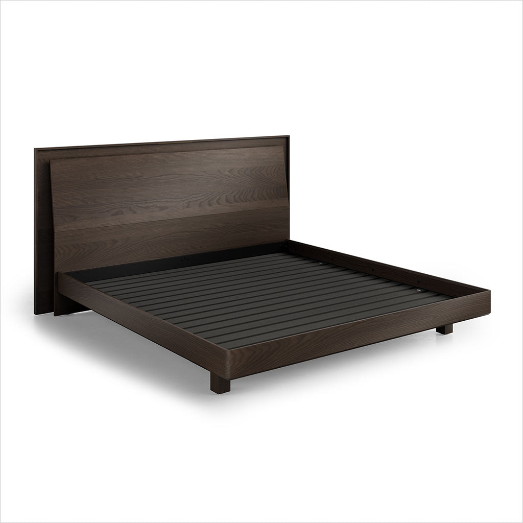 Kava Platform Bed - Toasted Oak