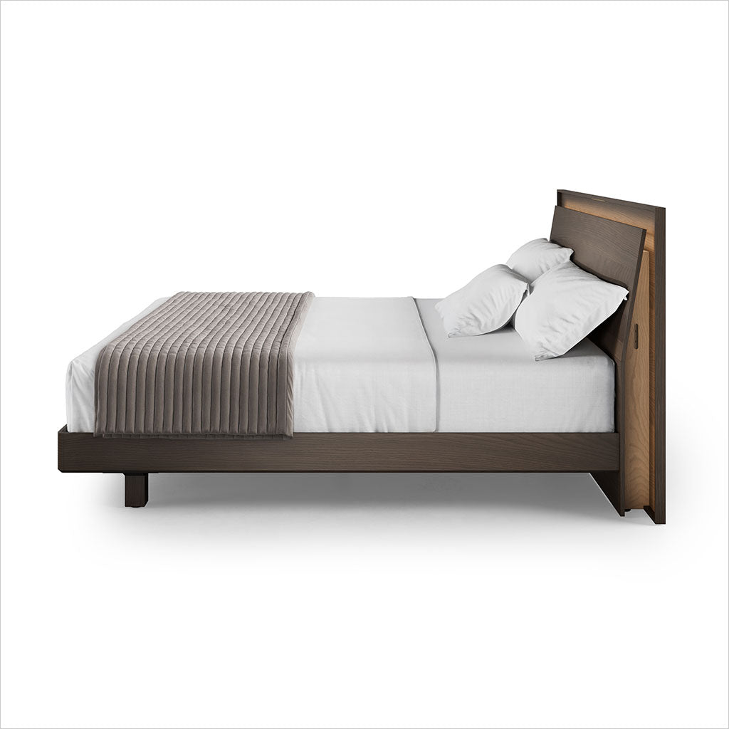 Kava Platform Bed - Toasted Oak