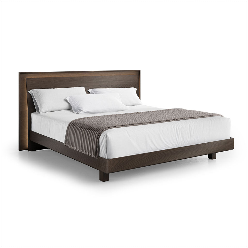 Kava Platform Bed - Toasted Oak