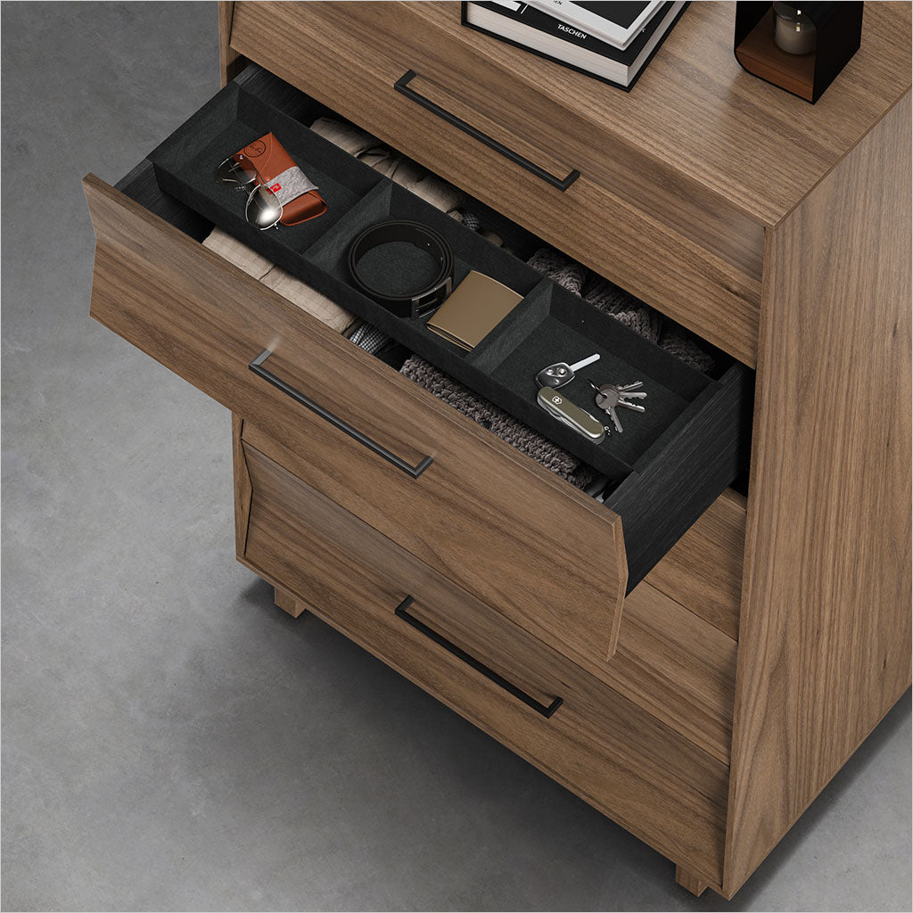 Kava High Chest - Walnut