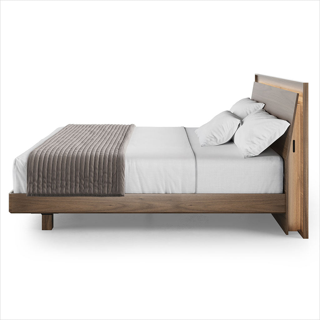Kava Platform Bed - Walnut