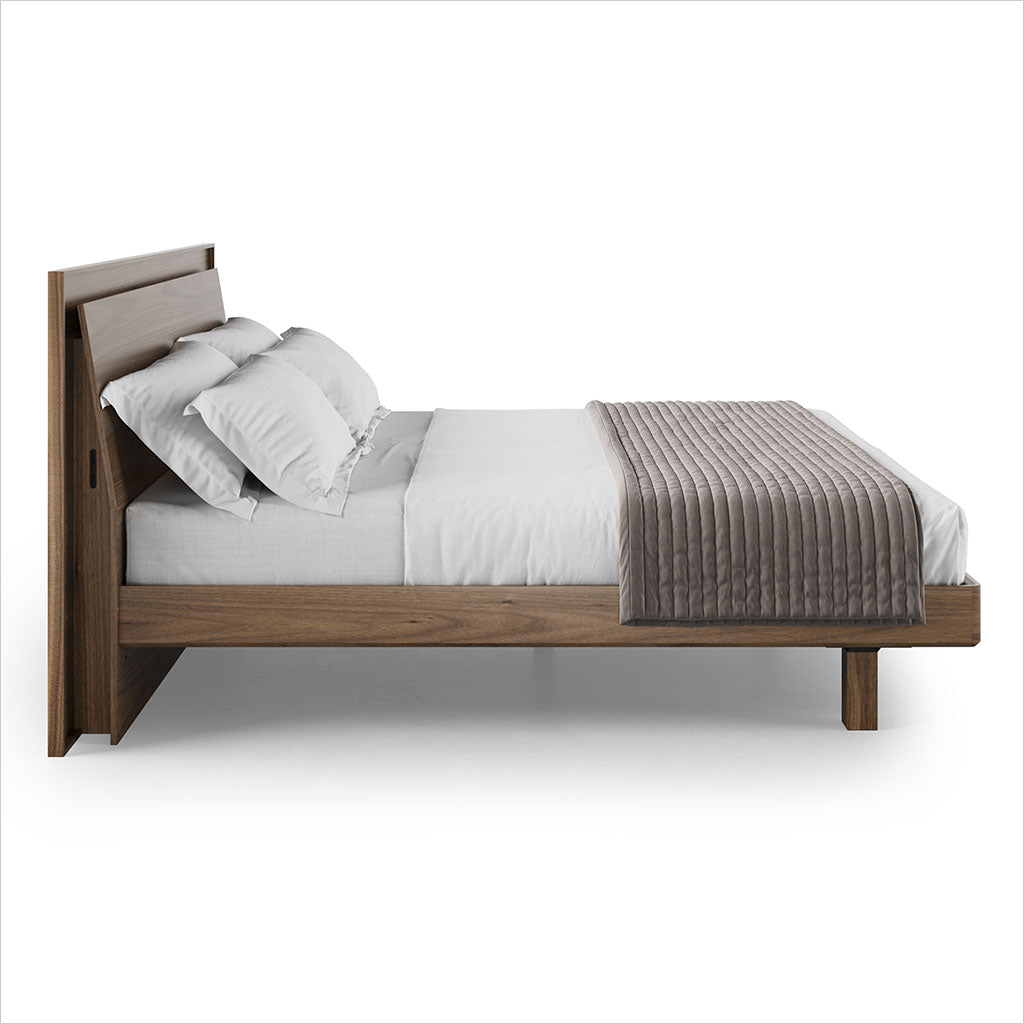 Kava Platform Bed - Walnut