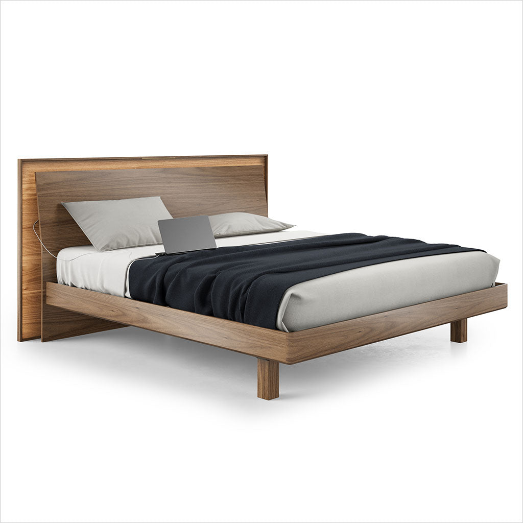 Kava Platform Bed - Walnut