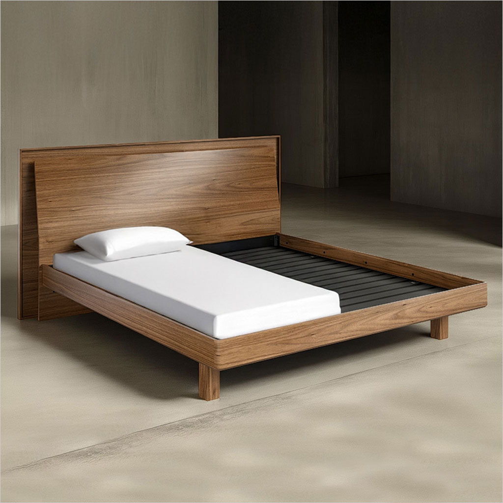 Kava Platform Bed - Walnut