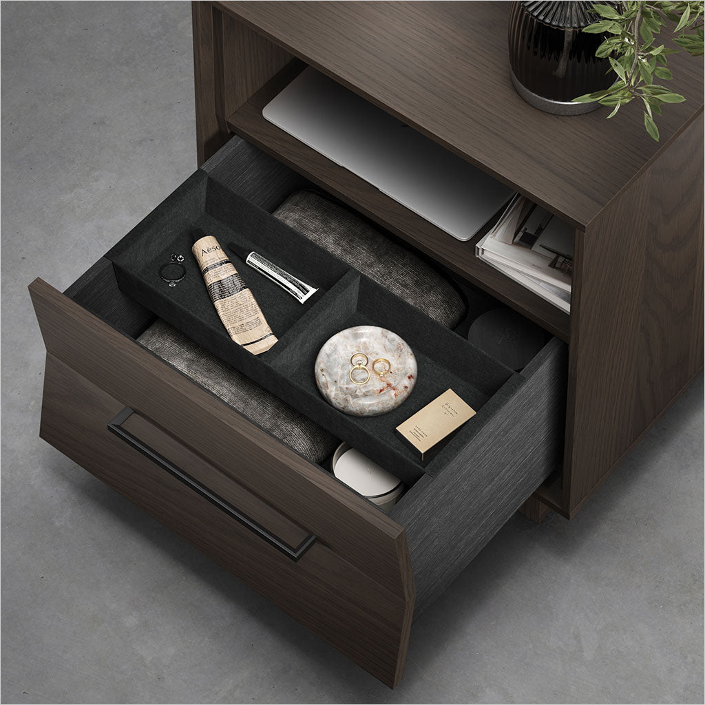 Kava Nightstand - 20 inch - Toasted Oak