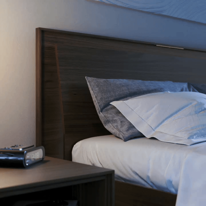 Kava Platform Bed - Walnut