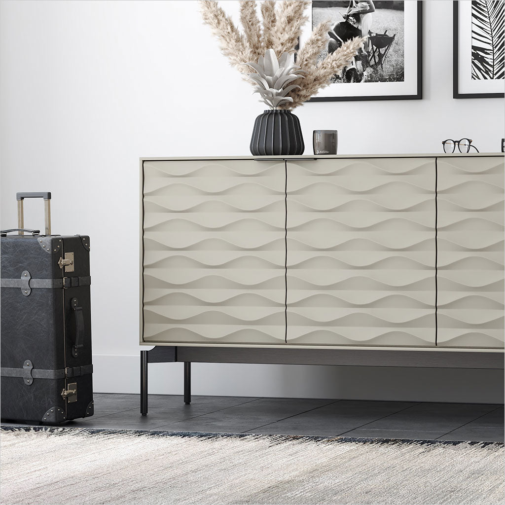 Ripple Credenza - Stone