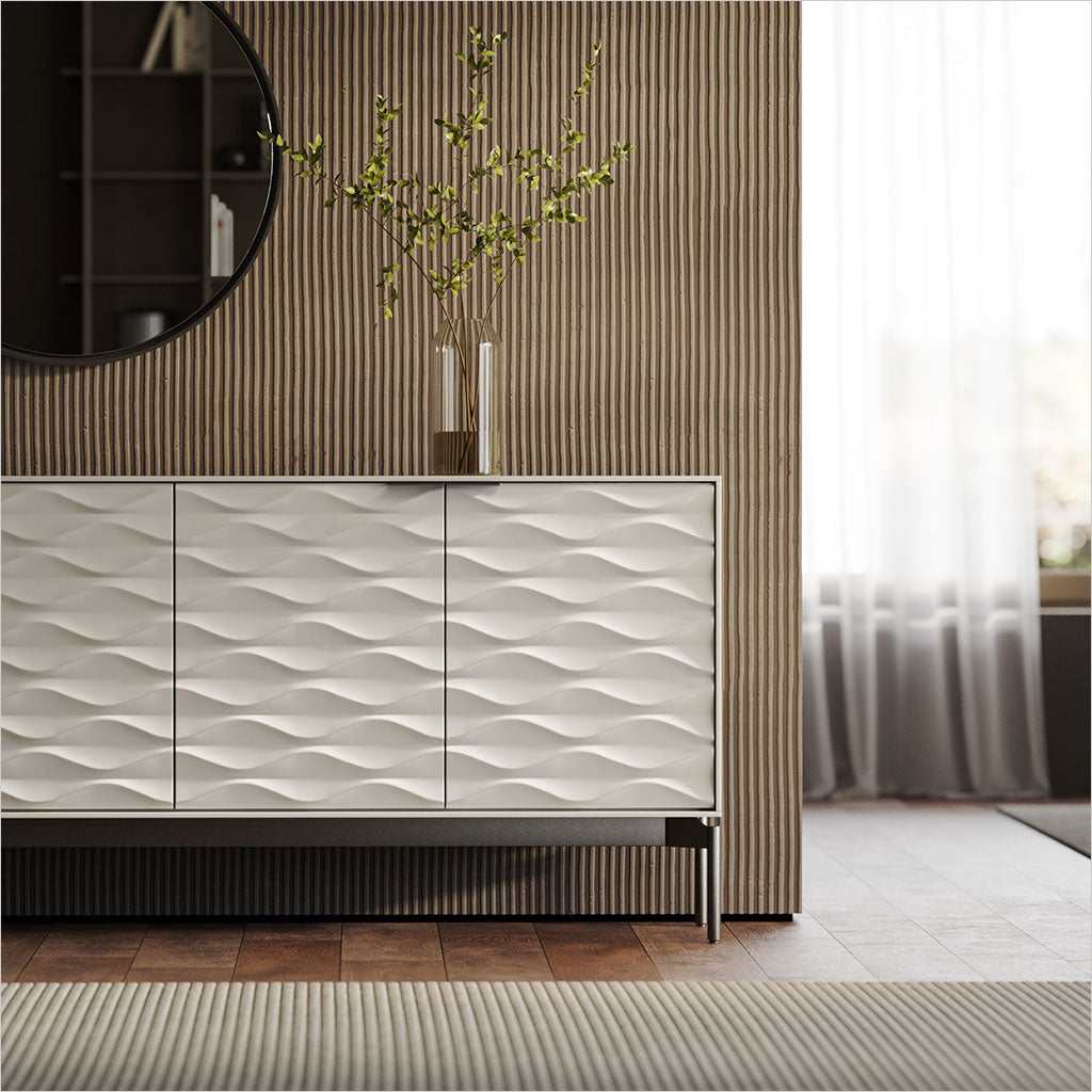 Ripple Credenza - Stone