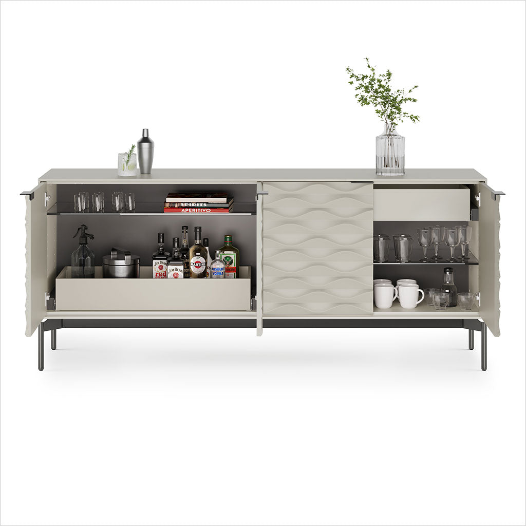 Ripple Credenza - Stone