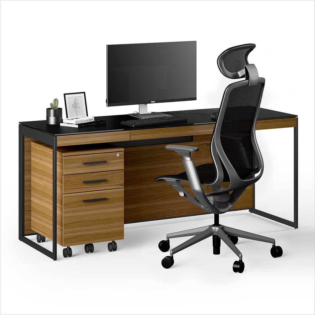 Sequel 20 Desk 6101 - Walnut