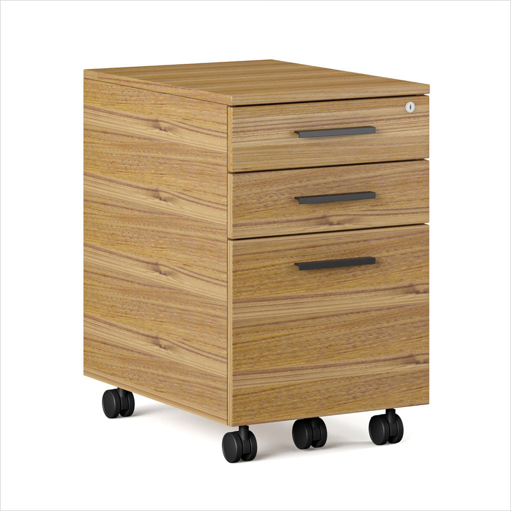 Sequel 20 Mobile File Cabinet 6107 - Walnut