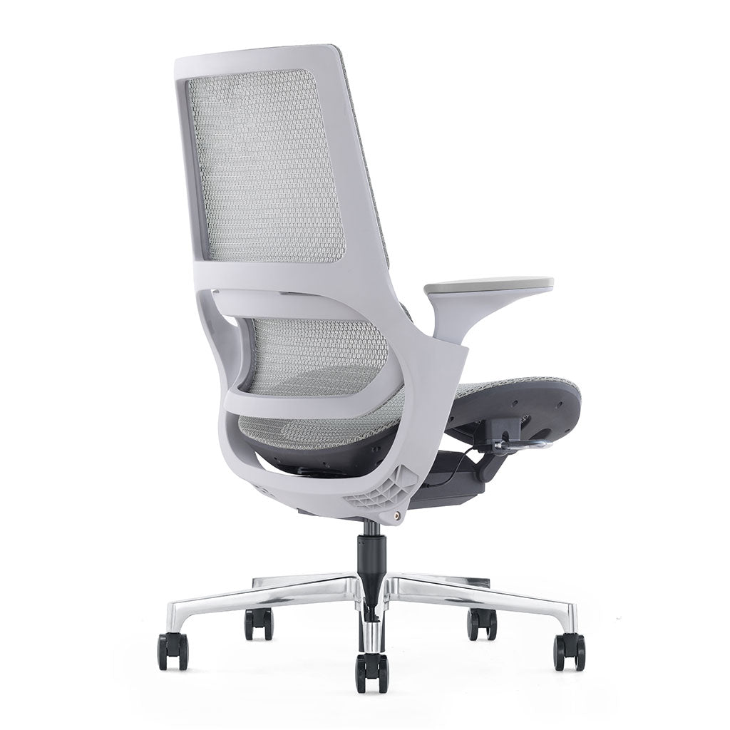 Fly LB Desk Chair - White Mesh
