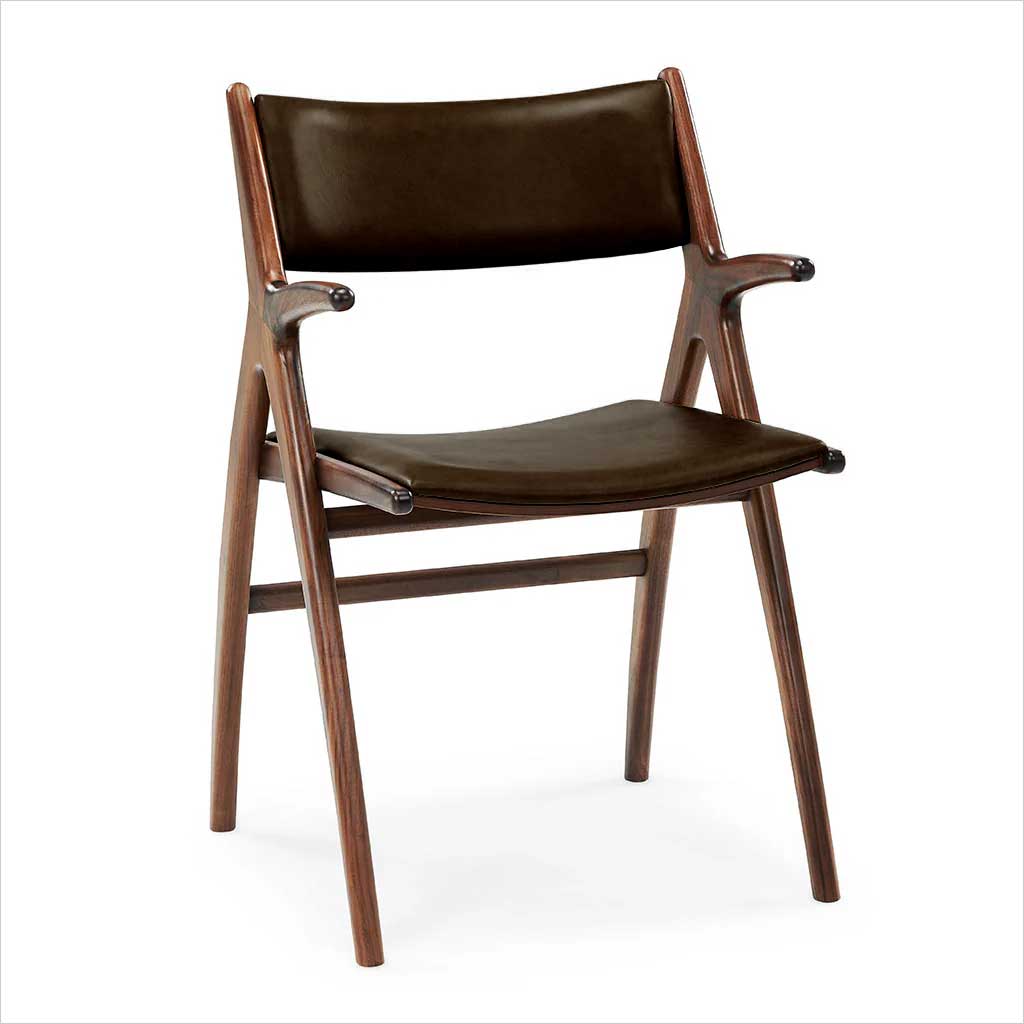 Wave Dining Armchair - Black