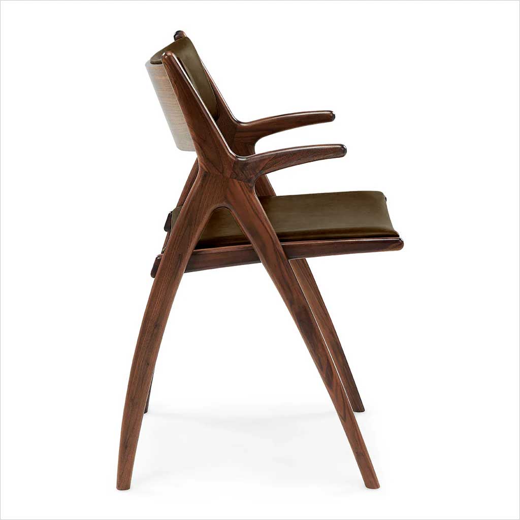 Wave Dining Armchair - Black