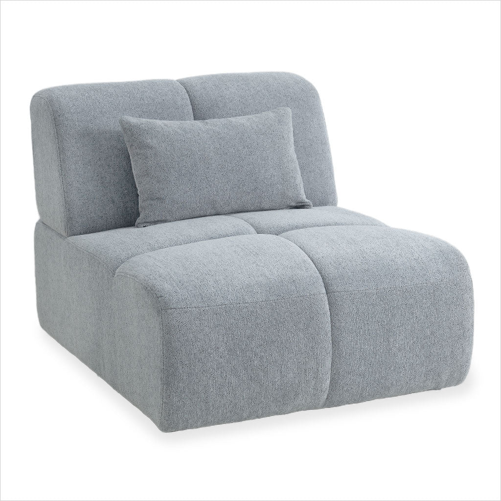 Tondo Slipper Chair - Grey