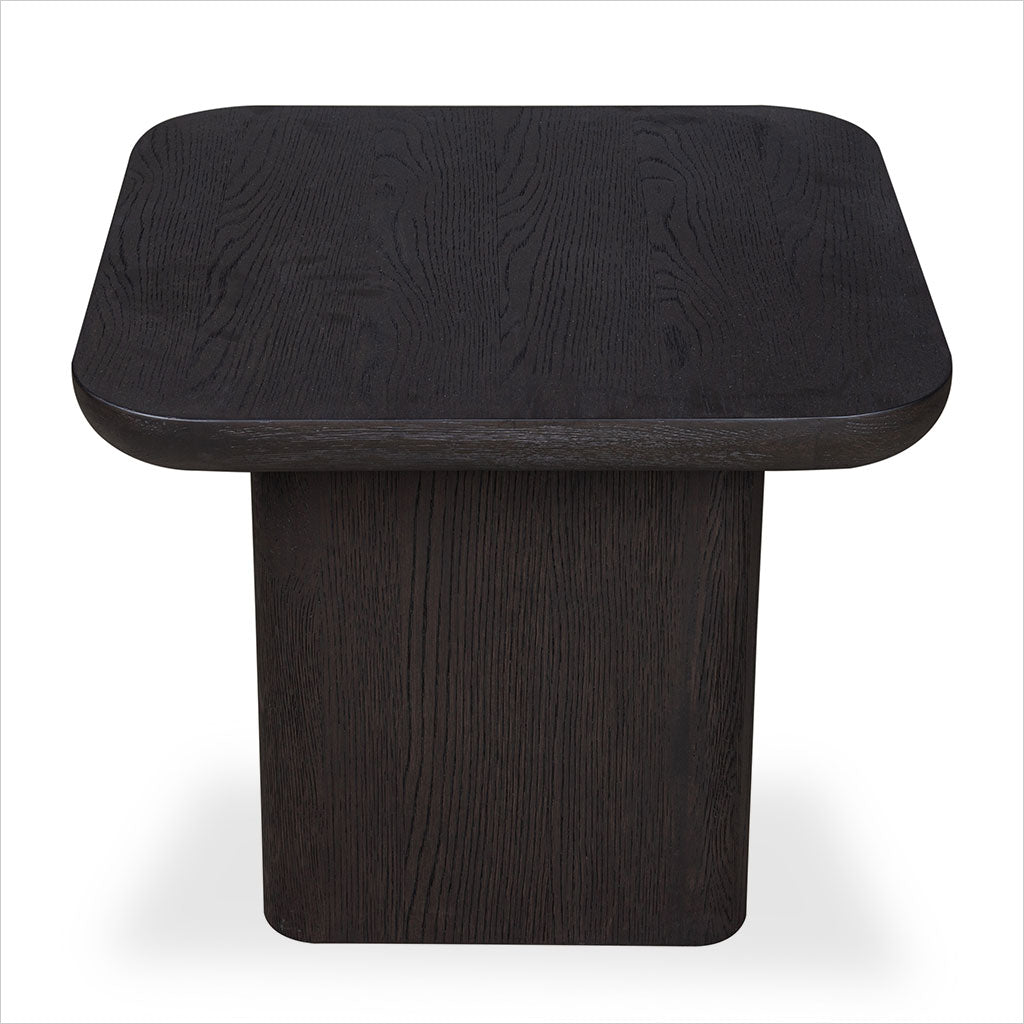 Luna End Table - Charcoal