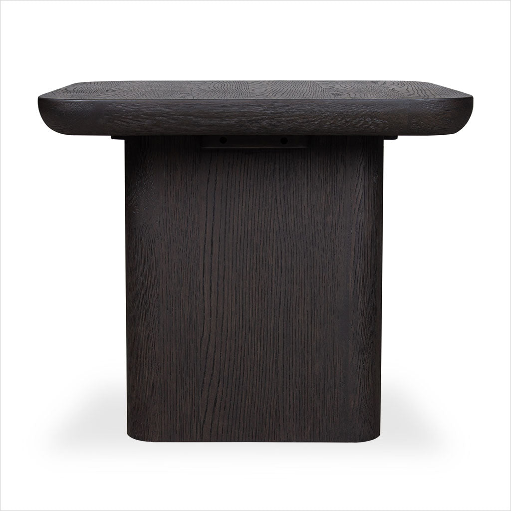 Luna End Table - Charcoal