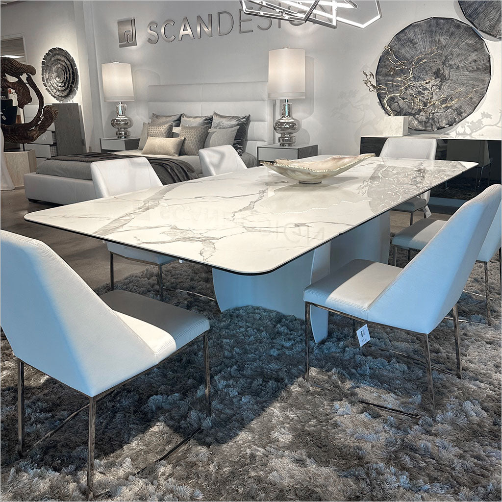 Desmo Dining Table - Estatuario