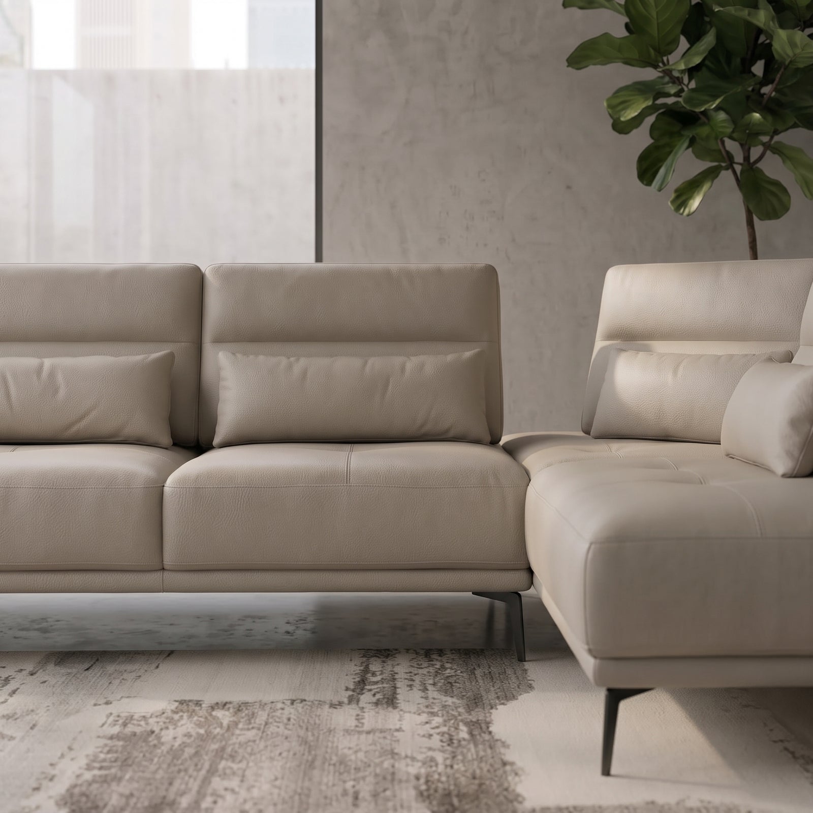 Bonilla Sectional - Stone