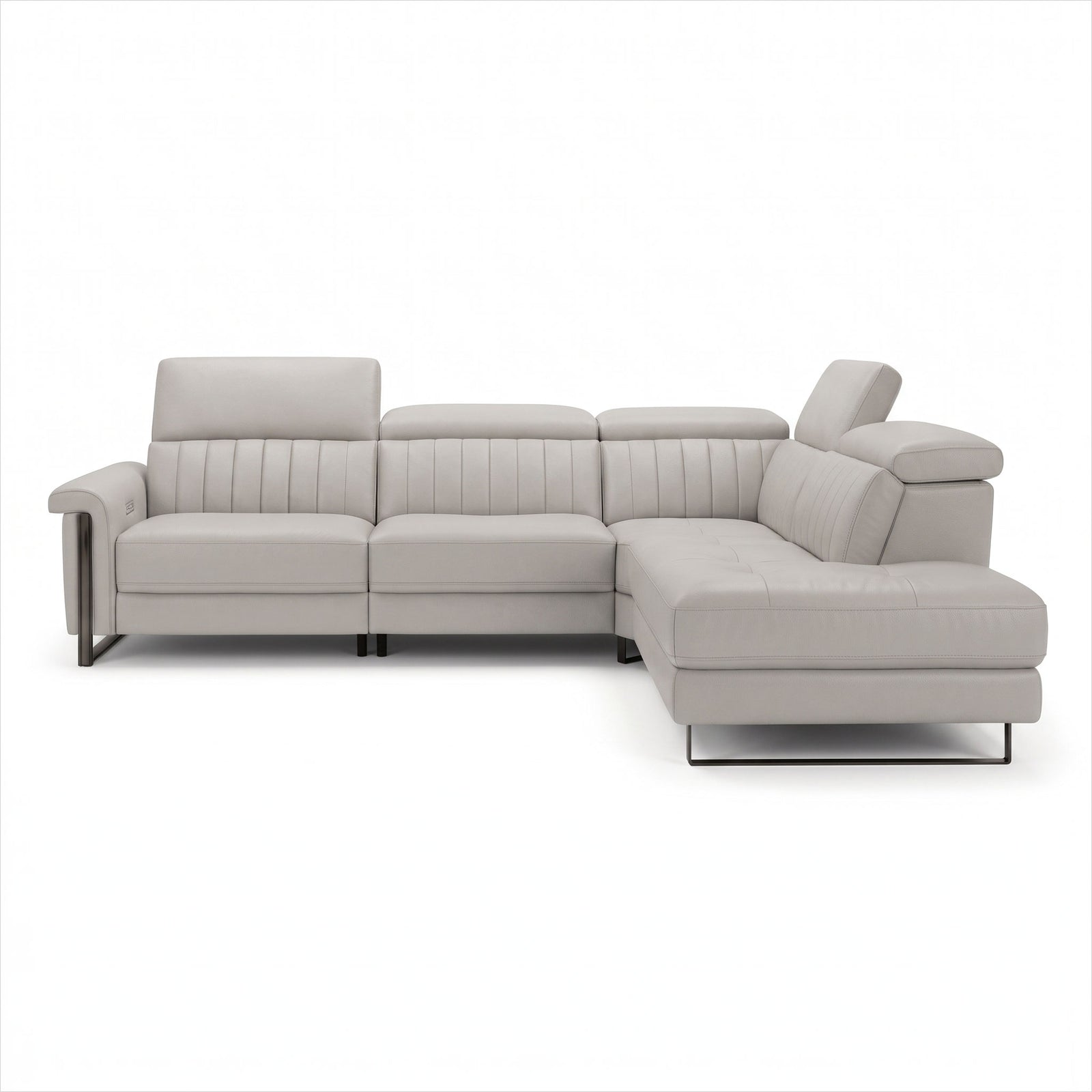 Continental Sectional - Light Grey