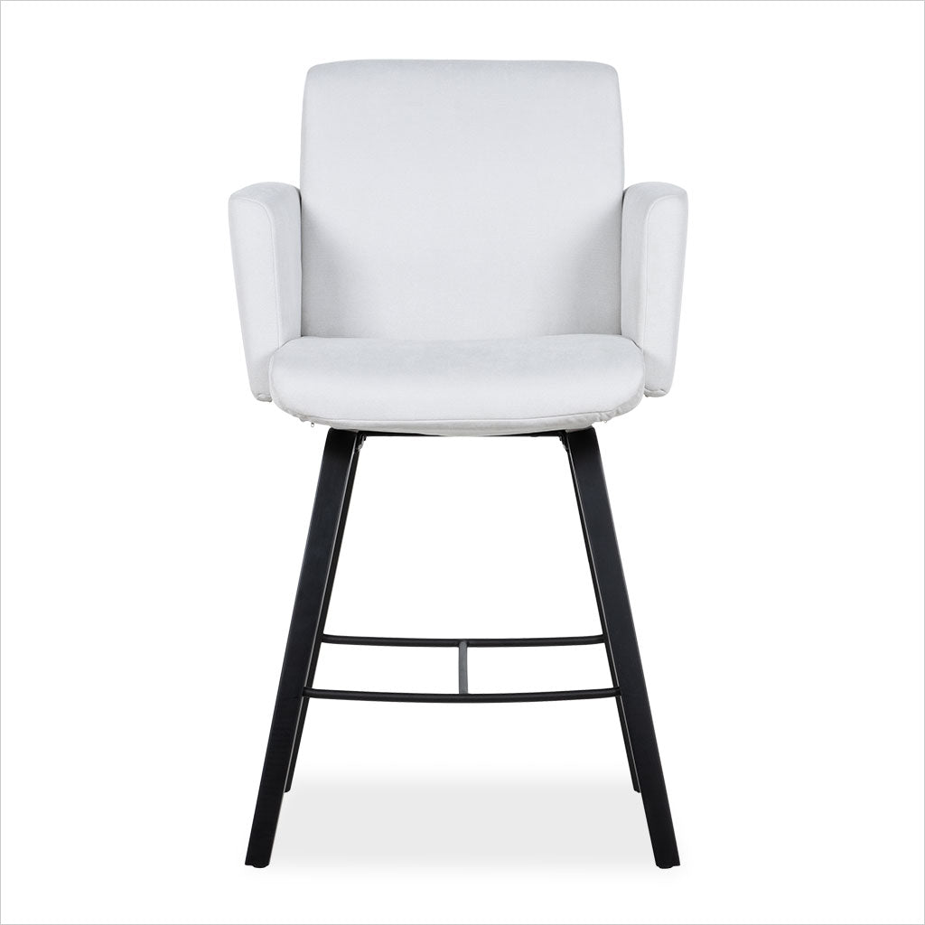 Asker Reclining Counter Stool - Arctic