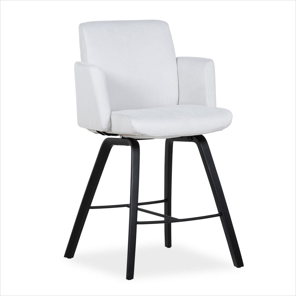 Asker Reclining Counter Stool - Arctic