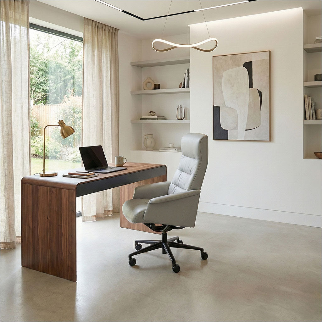 Calabria Office Chair - Frost Grey
