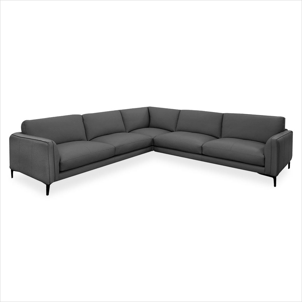 Victor Sectional - Dark Grey