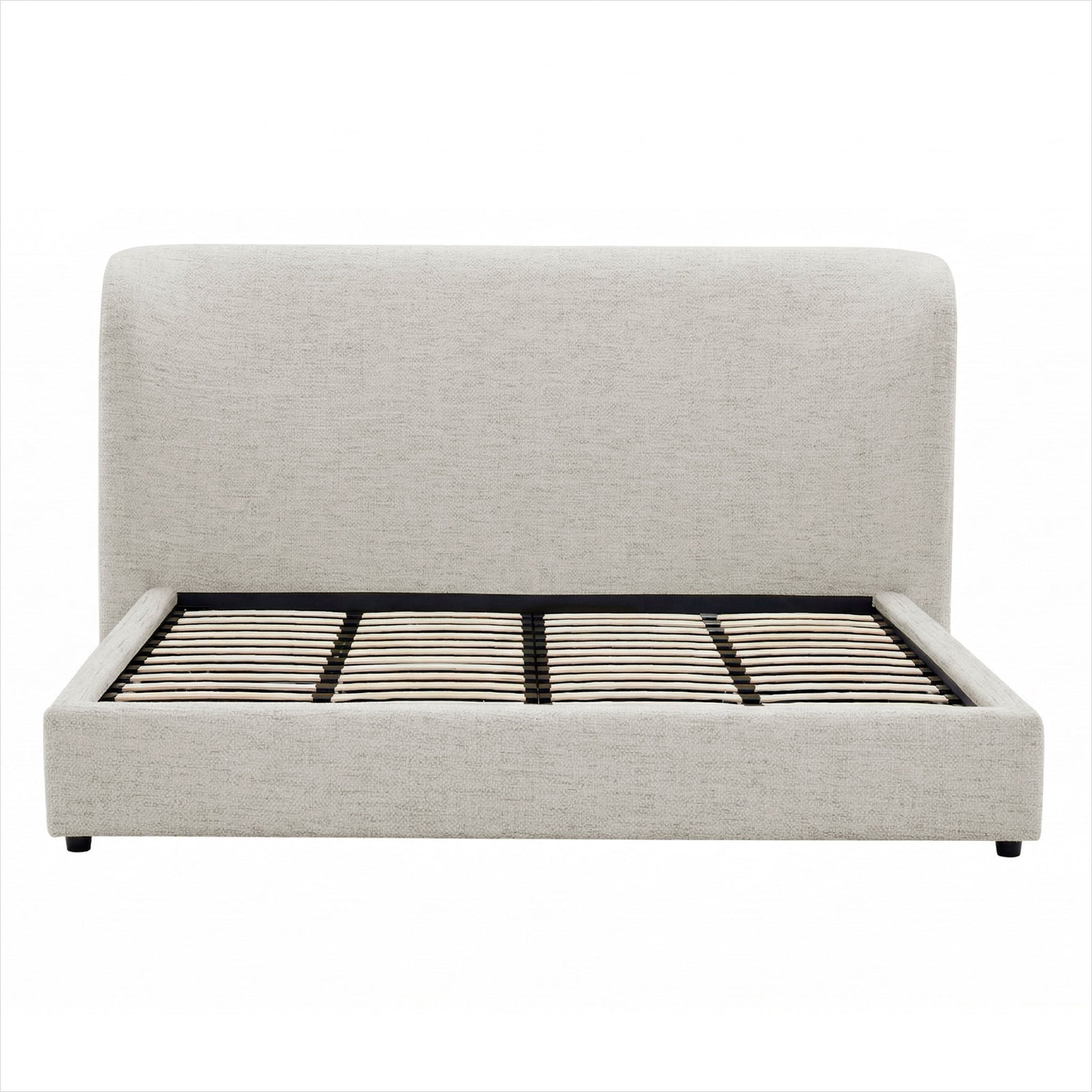 Anderson Bed - Nomad Snow Fabric