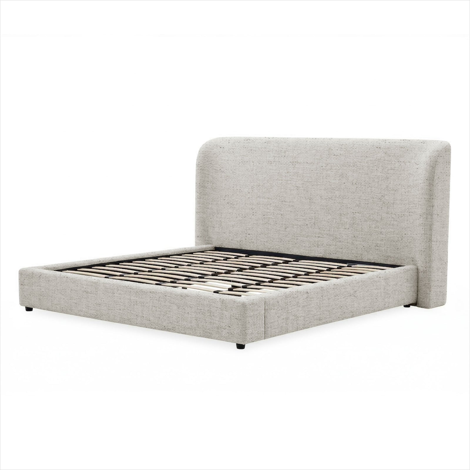 Anderson Bed - Nomad Snow Fabric