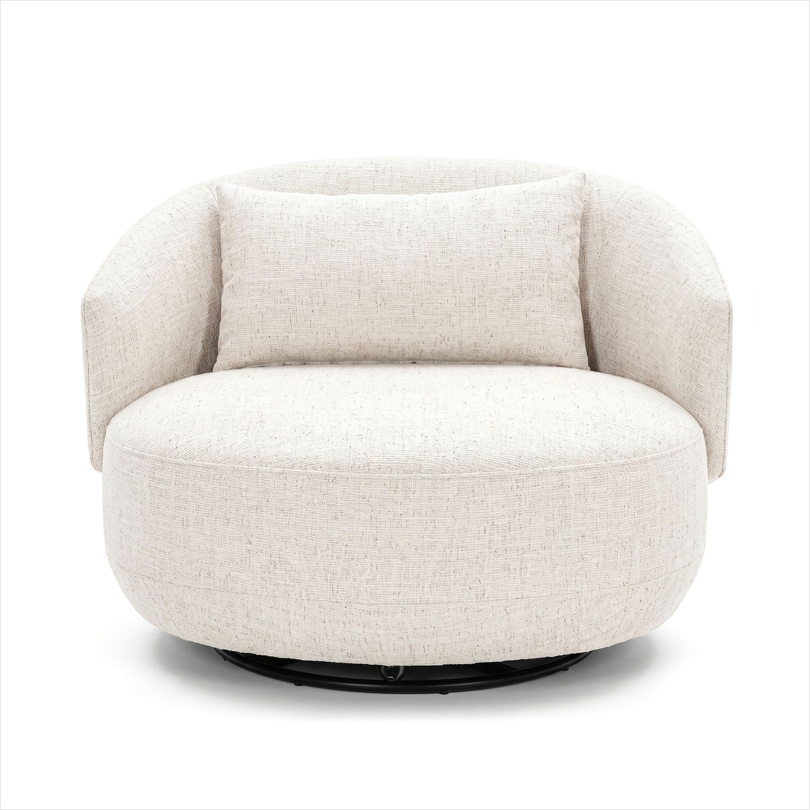 Emperor Swivel Chair - Nomad Snow