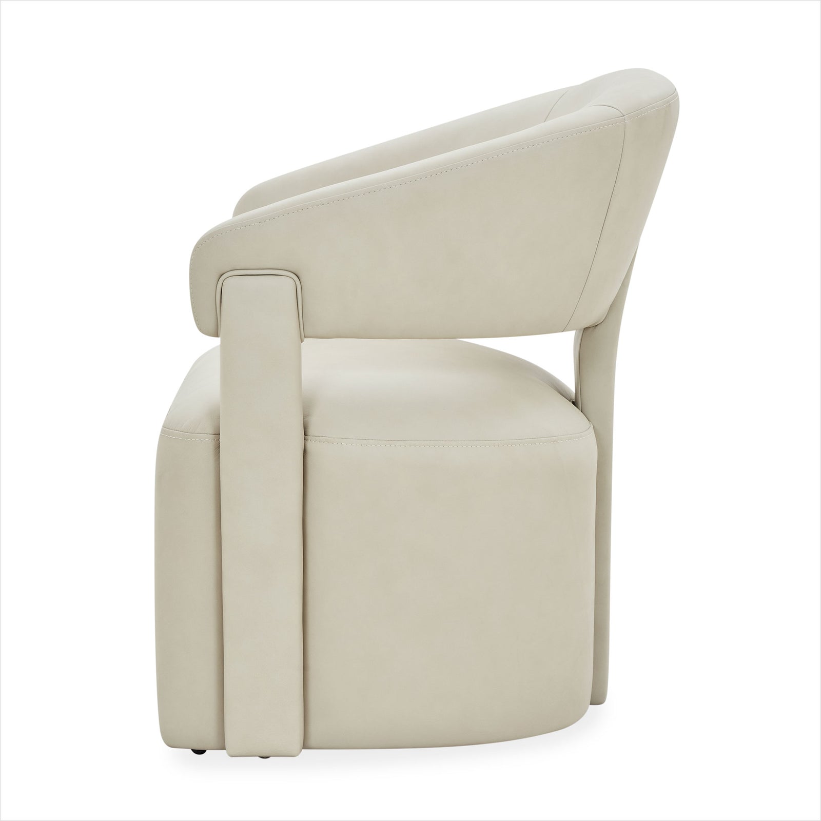 Olivia Arm Chair - Aline Pristine Leather