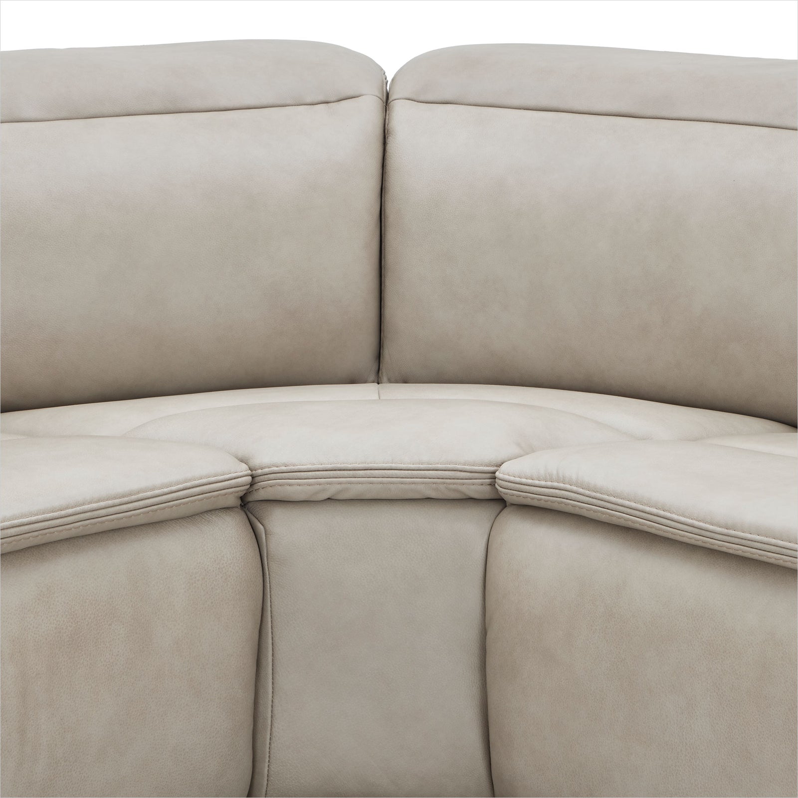 Oscar Sectional - Finch Slate Leather