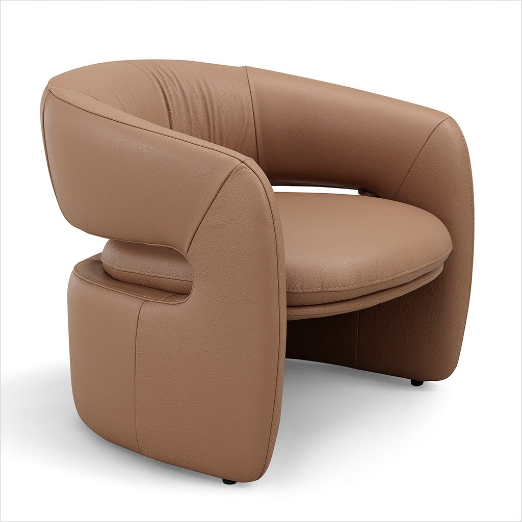 Alpina Occasional Chair - Caramel