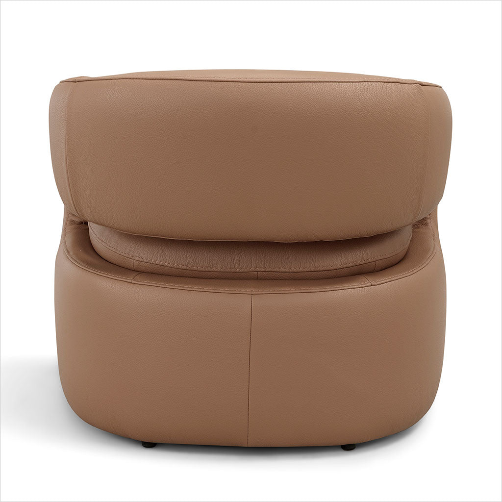 Alpina Occasional Chair - Caramel