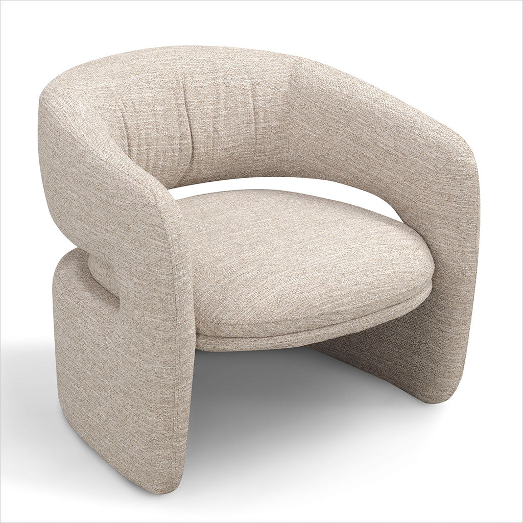 Alpina Occasional Chair - Cream Fabric