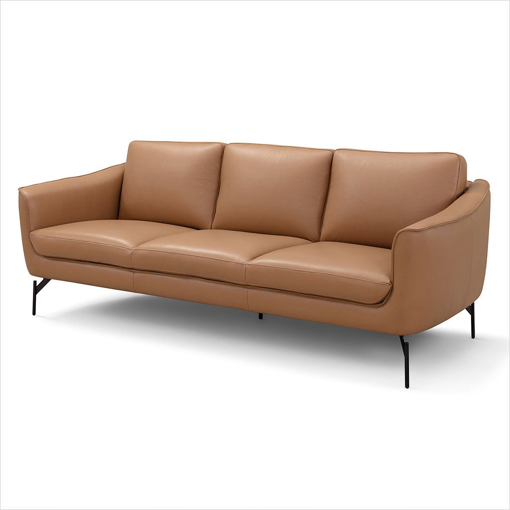 Chloe 3-Seater Sofa - Caramel