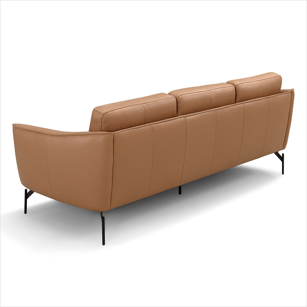 Chloe 3-Seater Sofa - Caramel