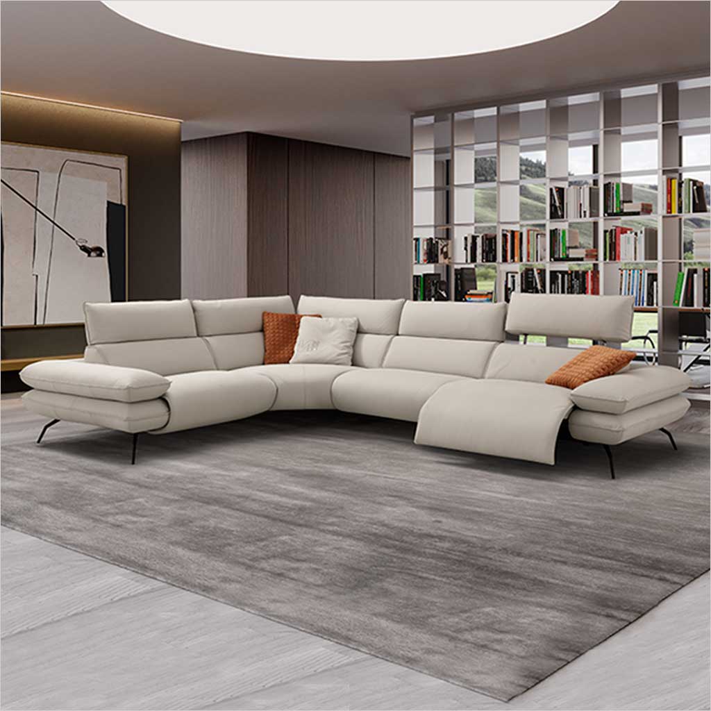 Dillon Sectional - Light Grey