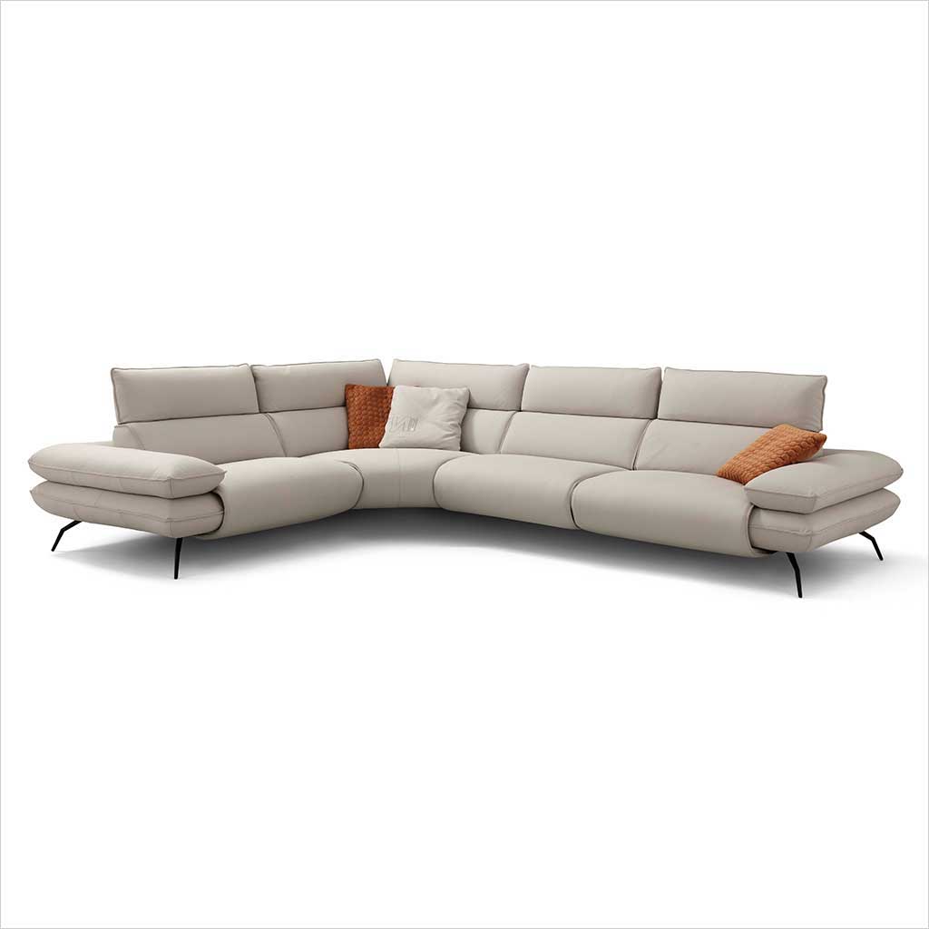 Dillon Sectional - Light Grey