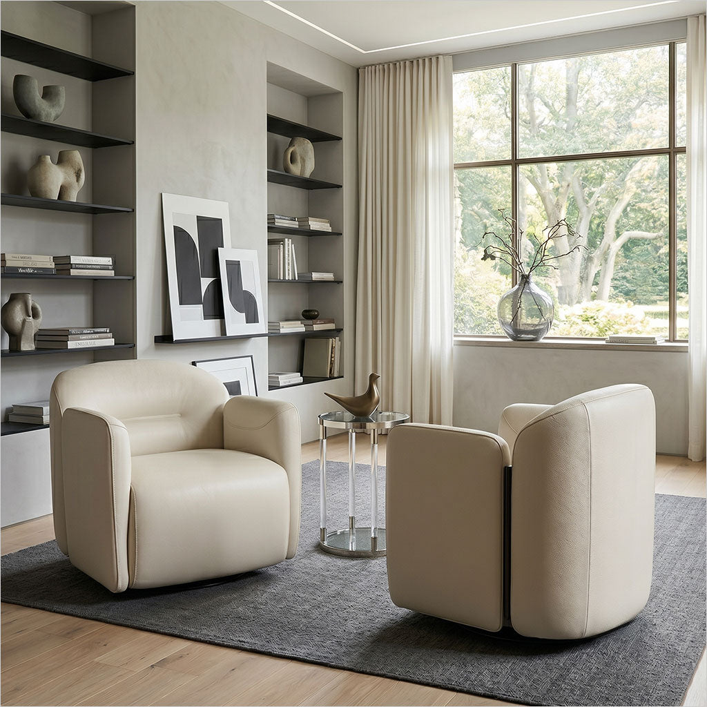 Lellani Occasional Chair - Light Beige